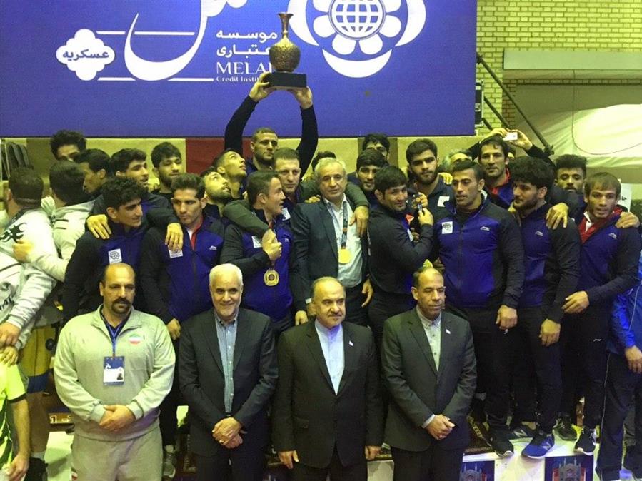 کشتی فرنگی جام باشگاه های 2019 جهان- تیم بازار بزرگ ایران قهرمان شد