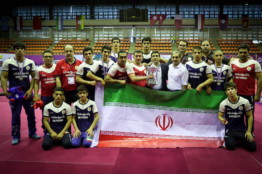 ایران با کسب 4 مدال طلا، 2 نقره و 2 برنز قهرمان کشتی آزاد 2017 نوجوانان آسیا شد